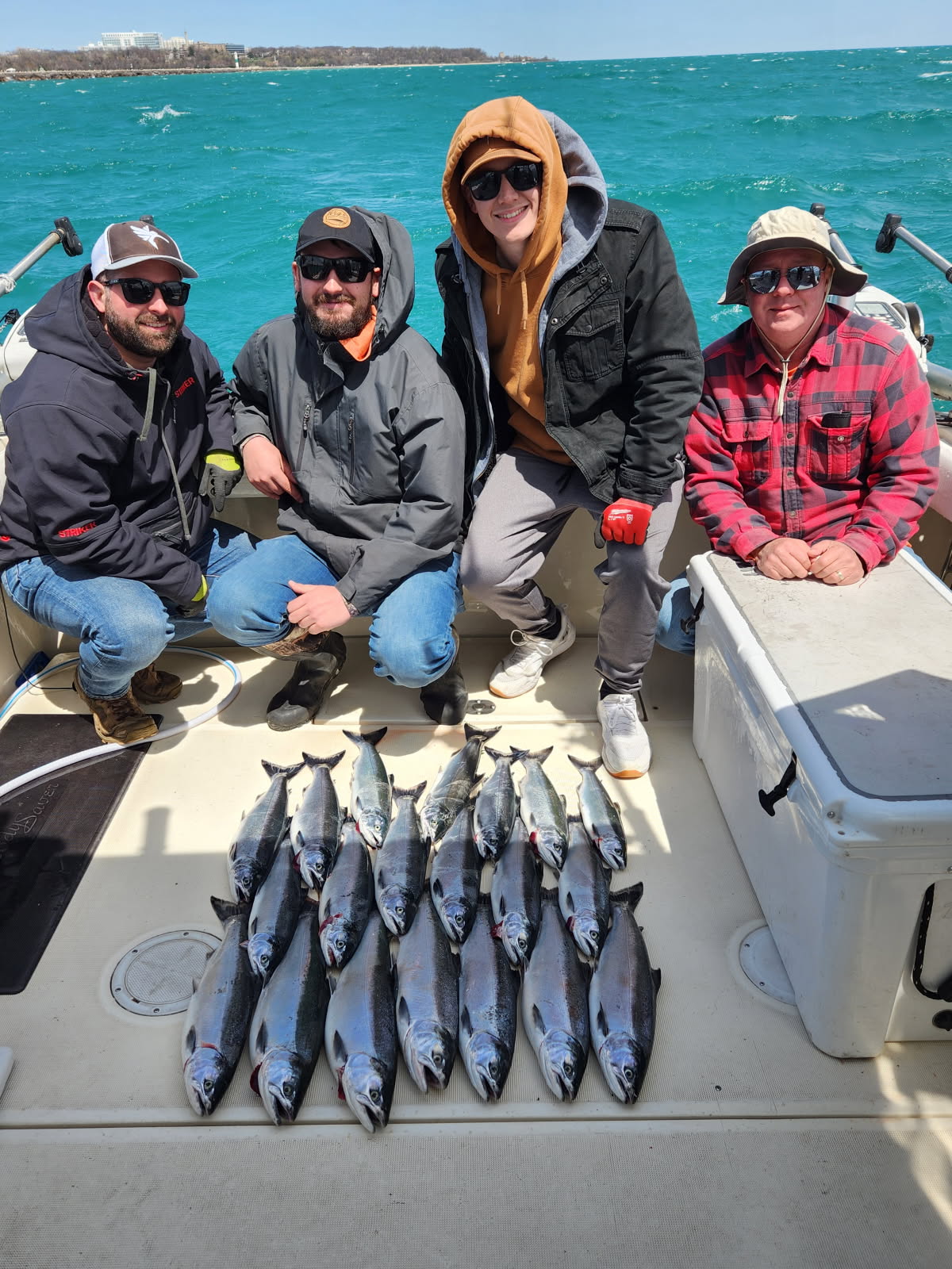 Lake Michigan fishing charter service in Wisconsin
