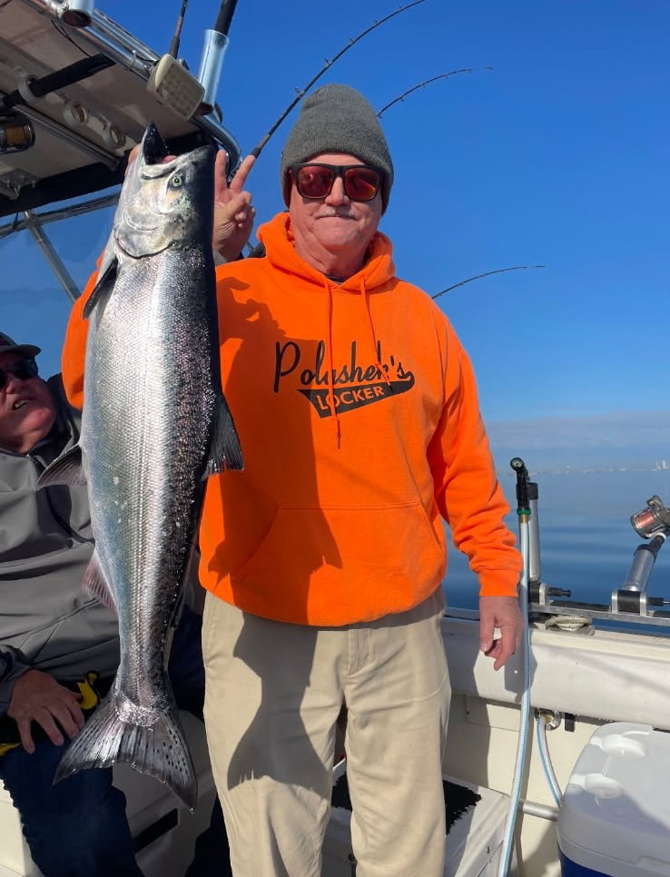 Wisconsin Lake Michigan charter fishing experience