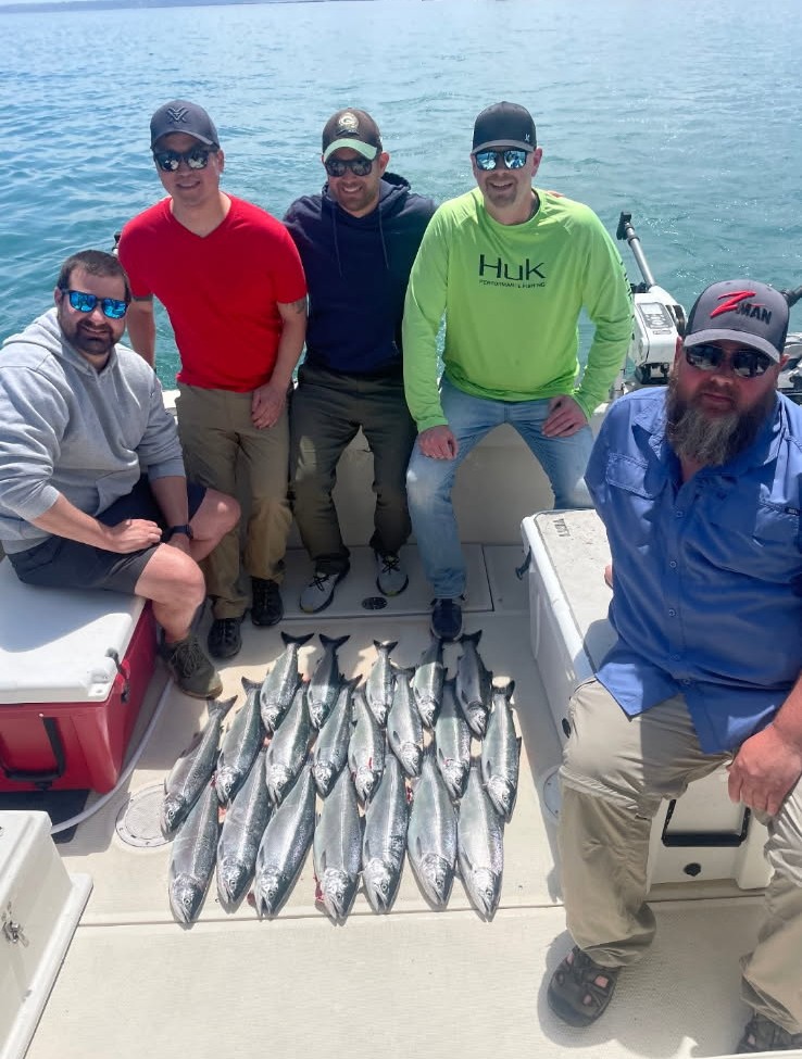 Charter fishing adventure on Lake Michigan Milwaukee