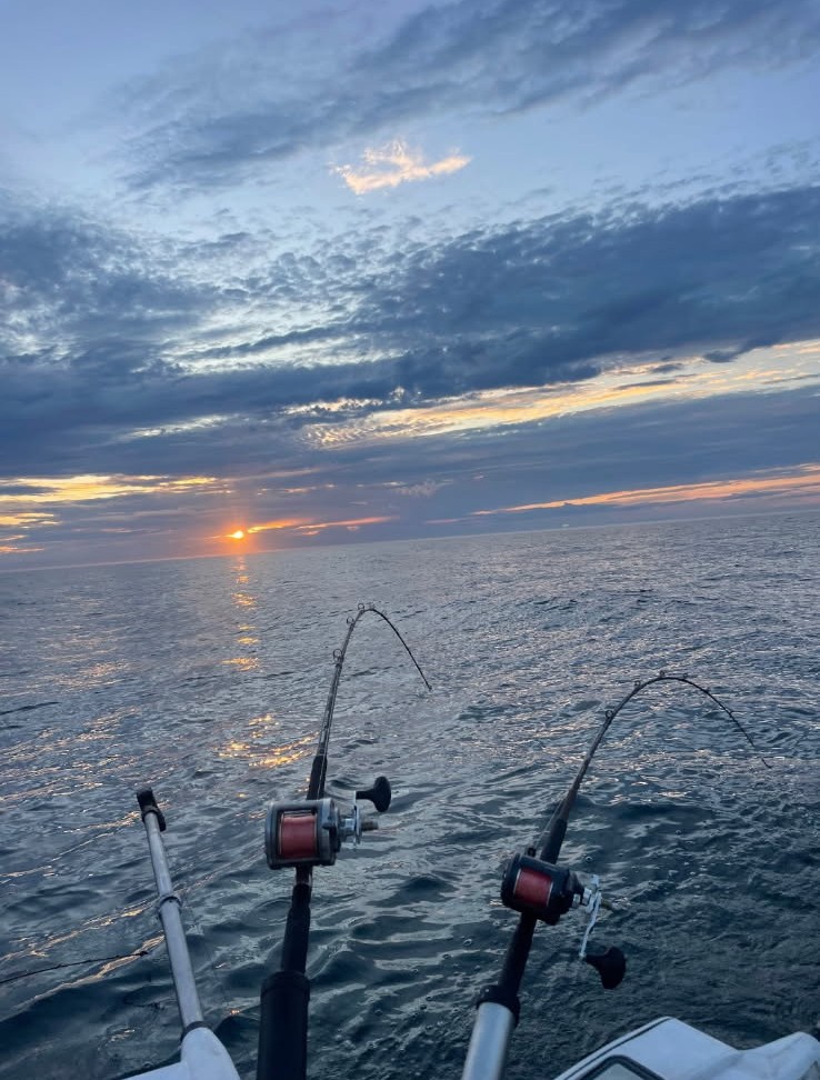 Lake Michigan charter fishing trip in Milwaukee Wisconsin