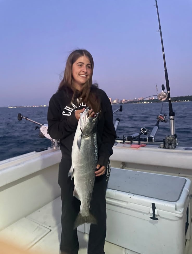 Milwaukee charter fishing on Lake Michigan with guide service