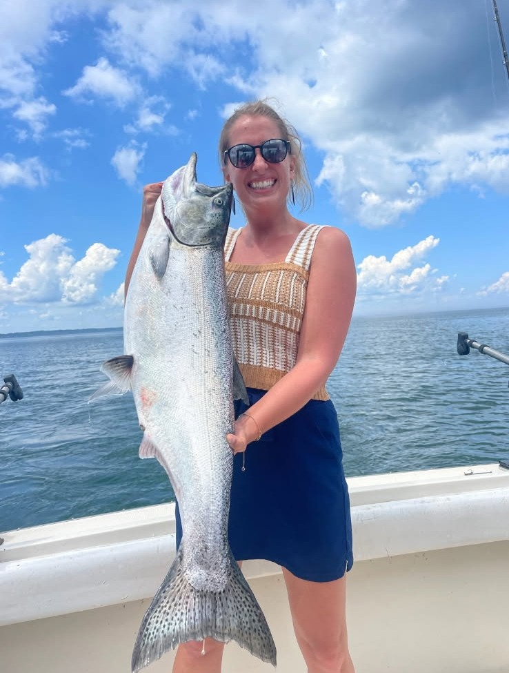 Lake Michigan charter fishing boat excursion Wisconsin