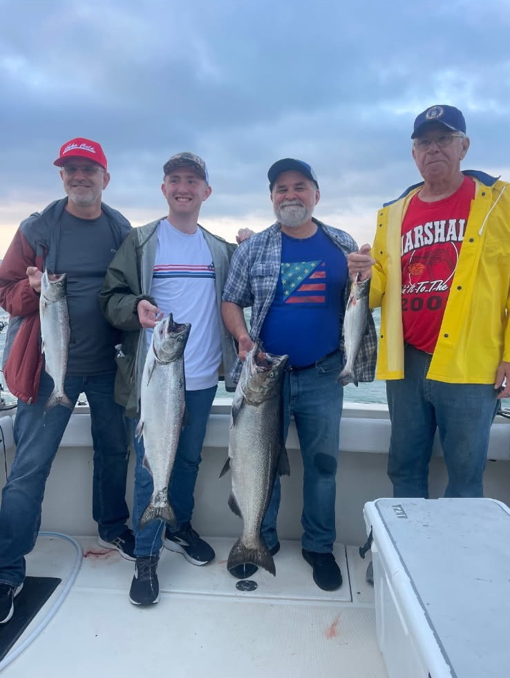 Lake Michigan Wisconsin charter fishing experience