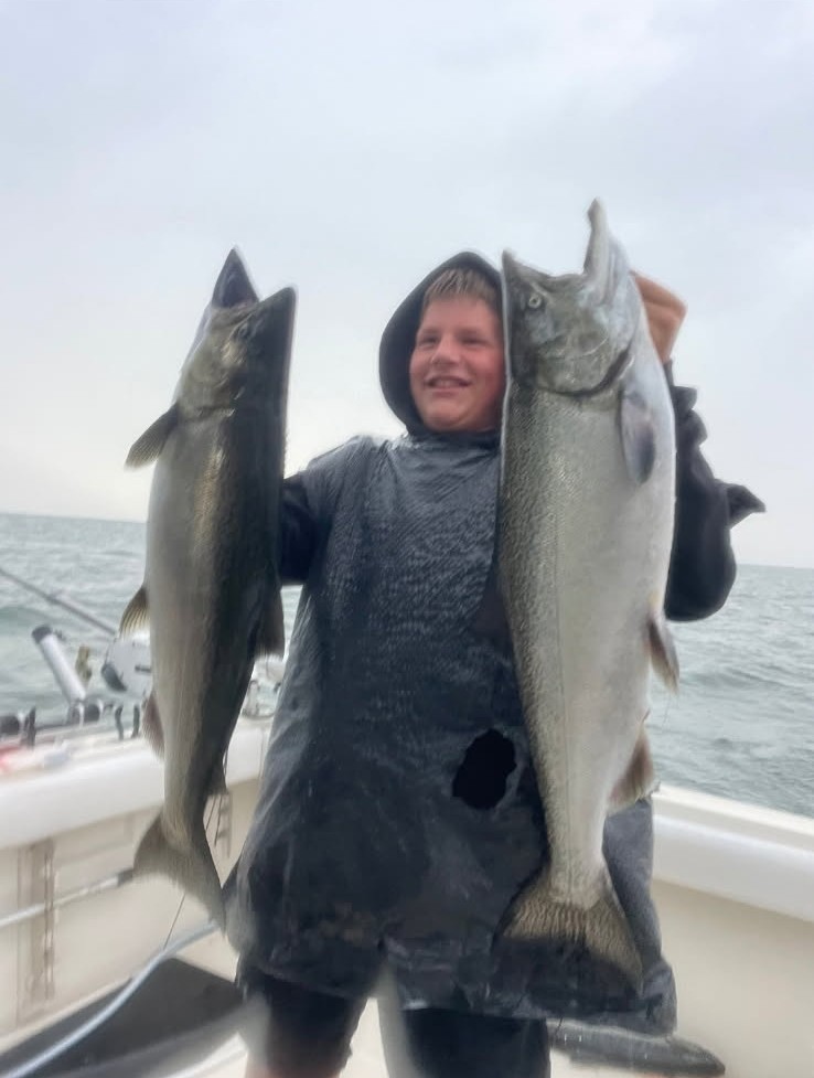 Wisconsin charter fishing service on Lake Michigan
