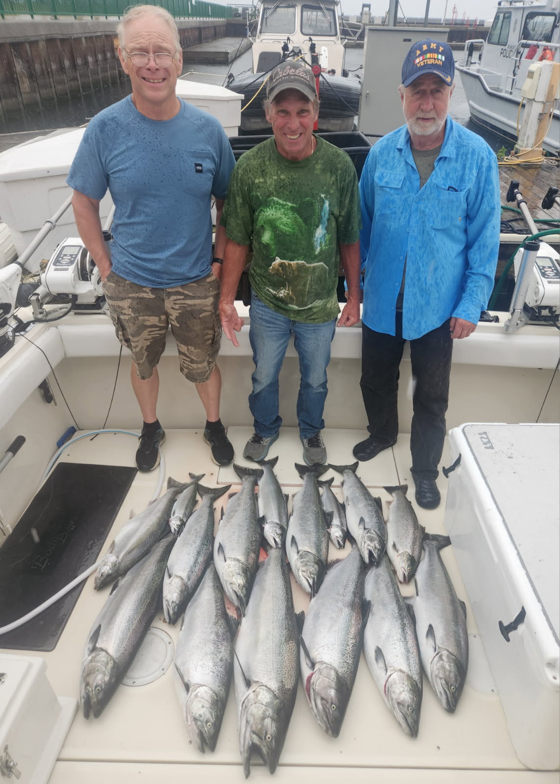 Wisconsin Lake Michigan charter fishing with local guide