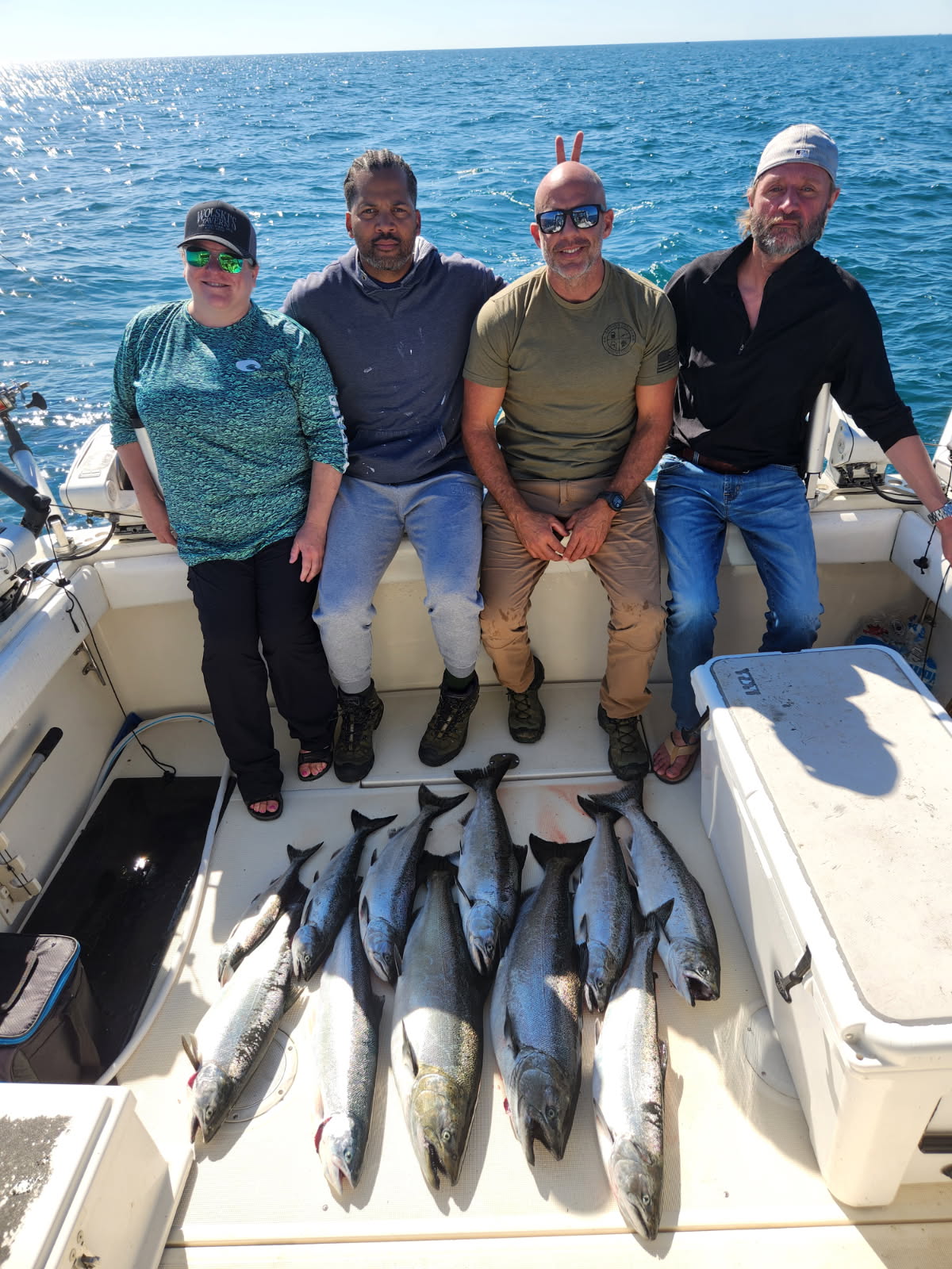 Wisconsin Lake Michigan fishing charter service