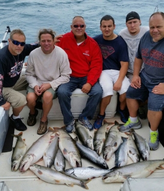 Offshore Deep Sea Fishing Charters on Lake Michigan, Milwaukee, WI
